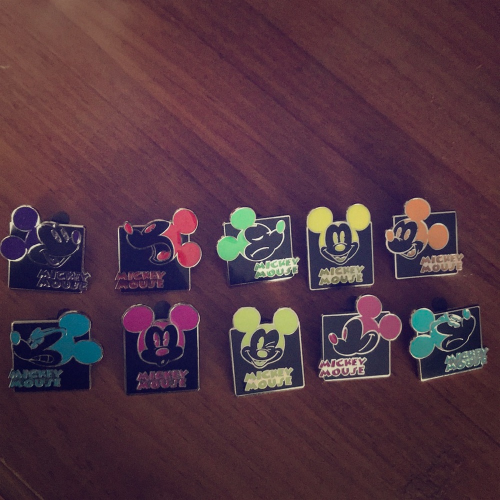 Disney Pin Set - Mickey Mouse